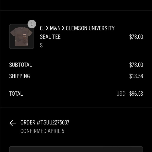 CACTUS JACK / TRAVIS SCOTT COLLEGE MERCH - Picture 6 of 6